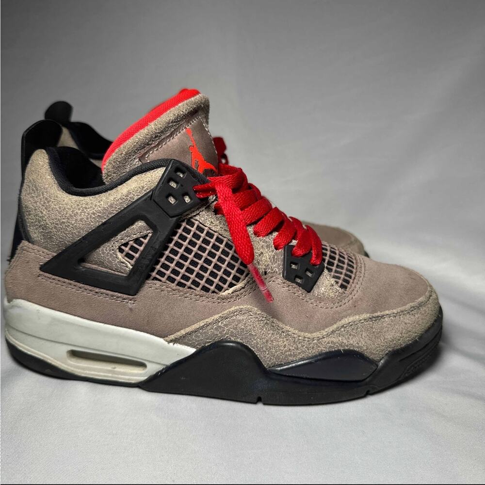 Size 4.5 - Nike Air Jordan 4 Retro GS Taupe Haze Men's Shoes Ships Now